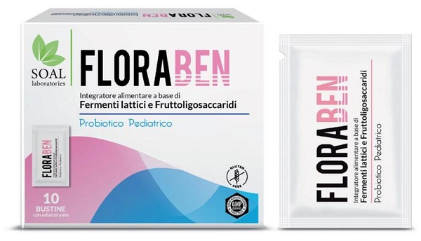 FLORABEN 10 Bust.Pediatrico