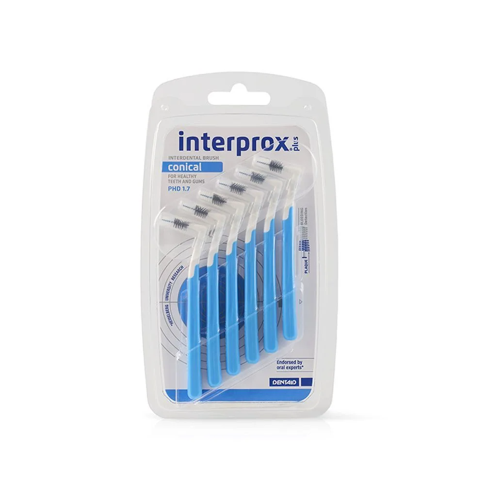 Interprox 4G Plus Scovolino Conico Blu 6 Pezzi