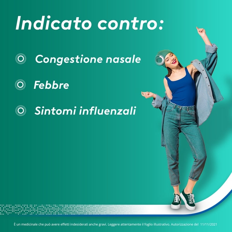 Aspirina Influenza e Naso Chiuso, Granulato per Soluzione Orale, 500mg Acido Acetilsalicilico + 30mg Pseudoefedrina, Effetto Antipiretico e Decongestionante, 20 Bustine Aspirina Influenza e Naso Chiuso, Granulato per Soluzione Orale, 500mg Acido Acetilsalicilico + 30mg Pseudoefedrina, Effetto Antipiretico e Decongestionante, 20 Bustine