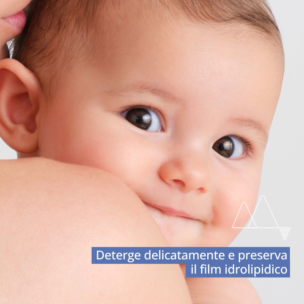 URIAGE Detergente e shampoo bebè per detergere delicatamente e preservare il film idrolipidico 500ml