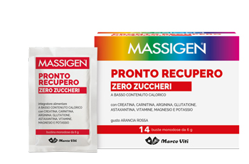 Massigen Pronto Recupero Zero Zuccheri - 14 Buste