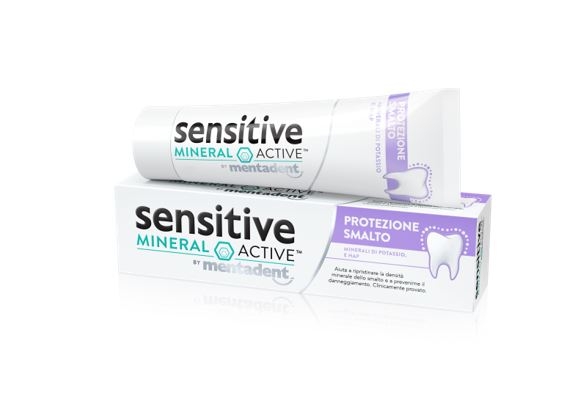 MENTADENT SENSITIVE MINERAL ACTIVE SMALTO 75ML MENTADENT SENSITIVE MINERAL ACTIVE SMALTO 75ML