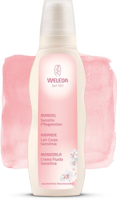 Weleda Crema Fluida Sensitive Per Il Corpo Alle Mandorle 200 ml