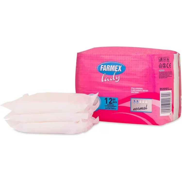FARMEX Pann.Sag.Lady Norm.12pz