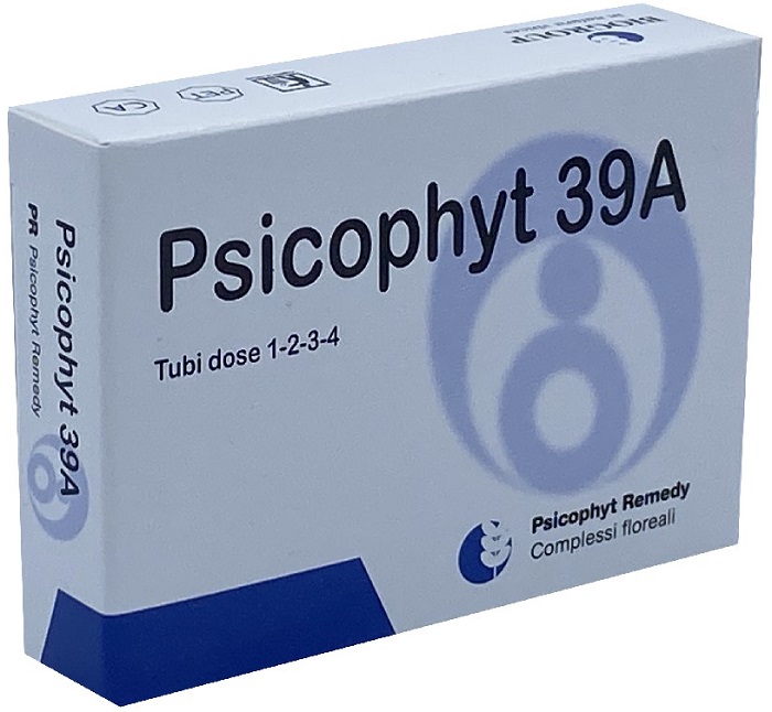 Psicophity Rmedy 39 A  4 Tubi di Globuli Psicophity Rmedy 39 A  4 Tubi di Globuli