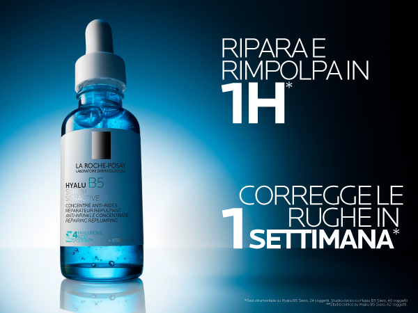 La Roche-Posay Nuovo Hyalu B5 Siero Concentrato Anti-Rughe. Adatto a tutti i Tipi di Pelle e fototipi. 30ml​
