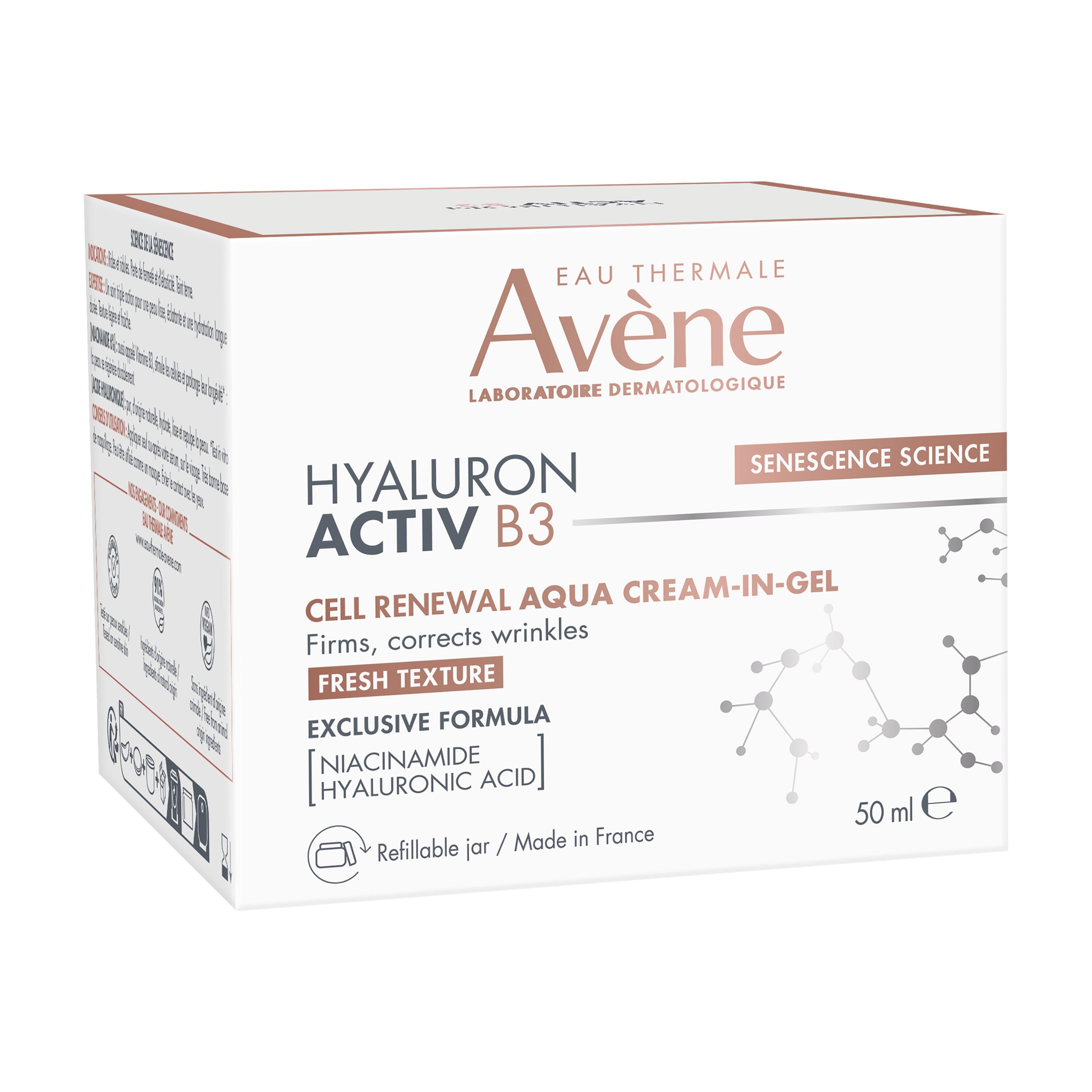 Avène Hyaluron Activ B3 - Aqua Gel-Crema Rigenerazione Cellulare 50 ml