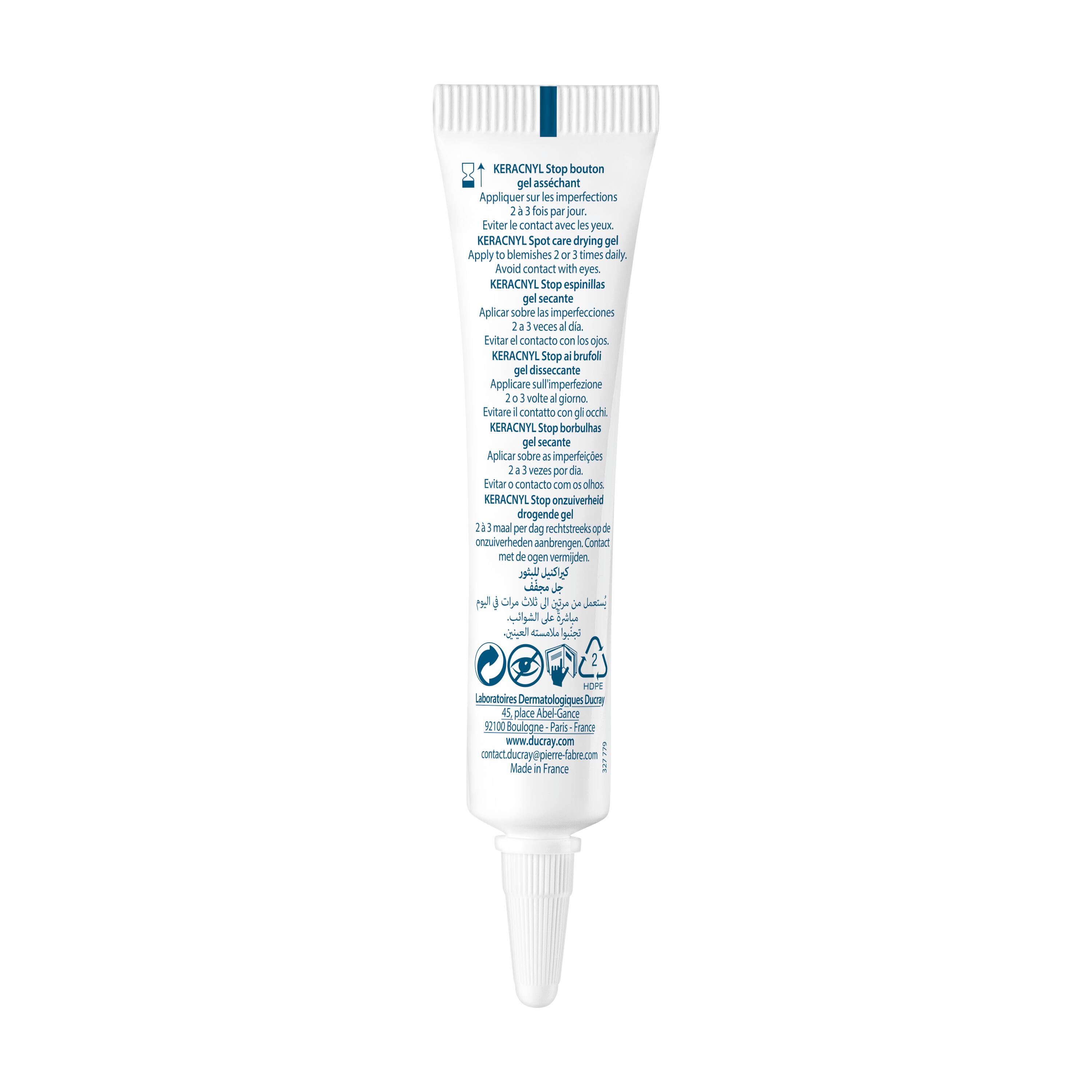 Ducray Keracnyl - Stop Brufoli Per Pelle Grassa A Tendenza Acneica 10 ml