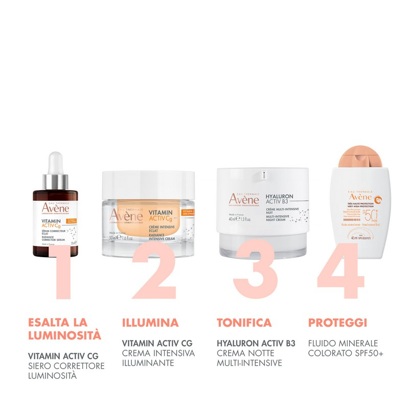 Eau Thermale Avène VITAMIN ACTIV Cg Siero Correttore Luminosità ANTI-ETA 30 ml Eau Thermale Avène VITAMIN ACTIV Cg Siero Correttore Luminosità ANTI-ETA 30 ml