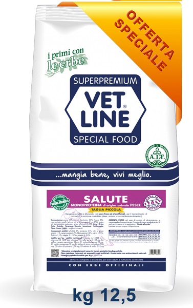 VET LINE SALUTE PESCE TP12,5KG