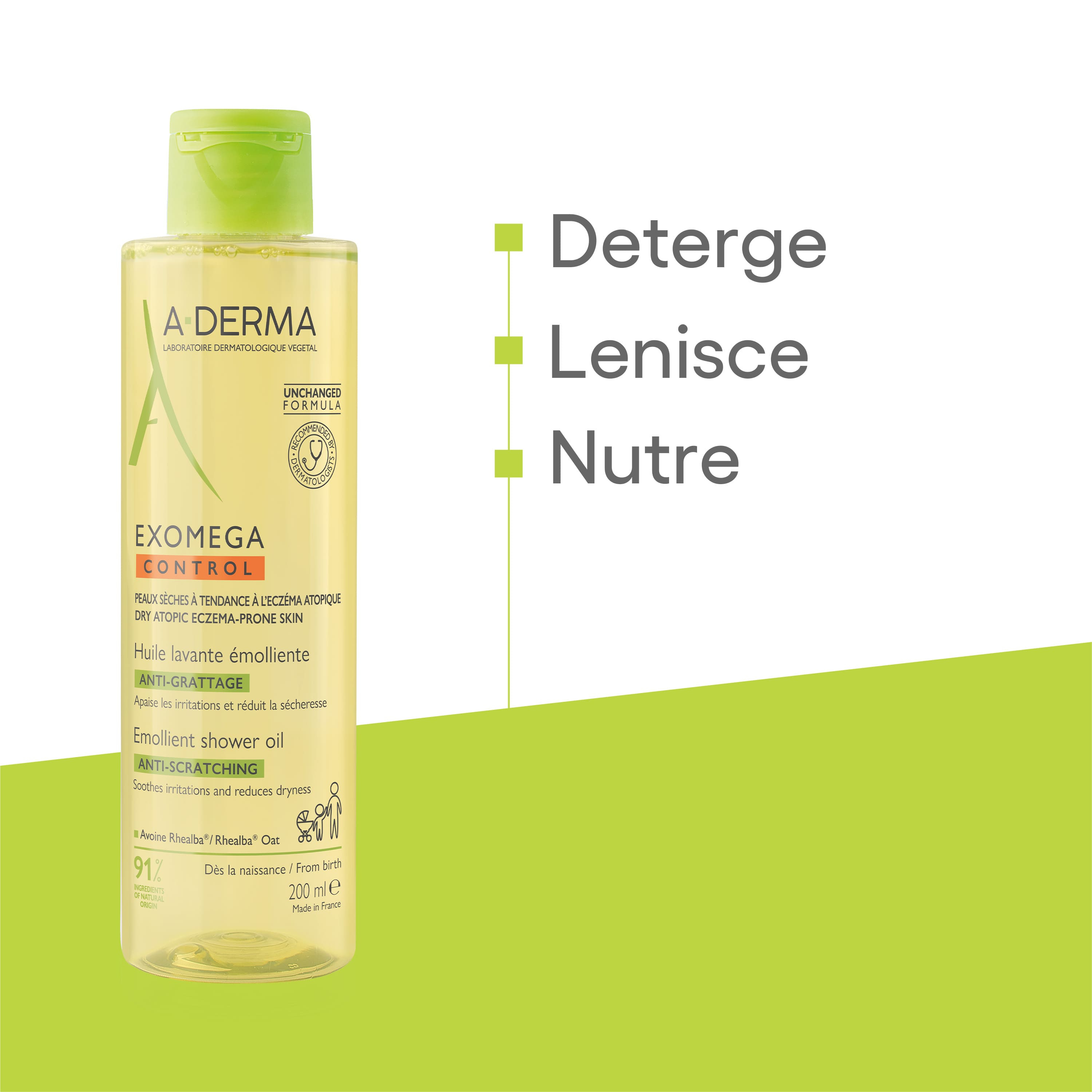 A-DERMA EXOMEGA CONTROL OLIO LAVANTE EMOLLIENTE ANTI-GRATTAGE 200 ml A-DERMA EXOMEGA CONTROL OLIO LAVANTE EMOLLIENTE ANTI-GRATTAGE 200 ml