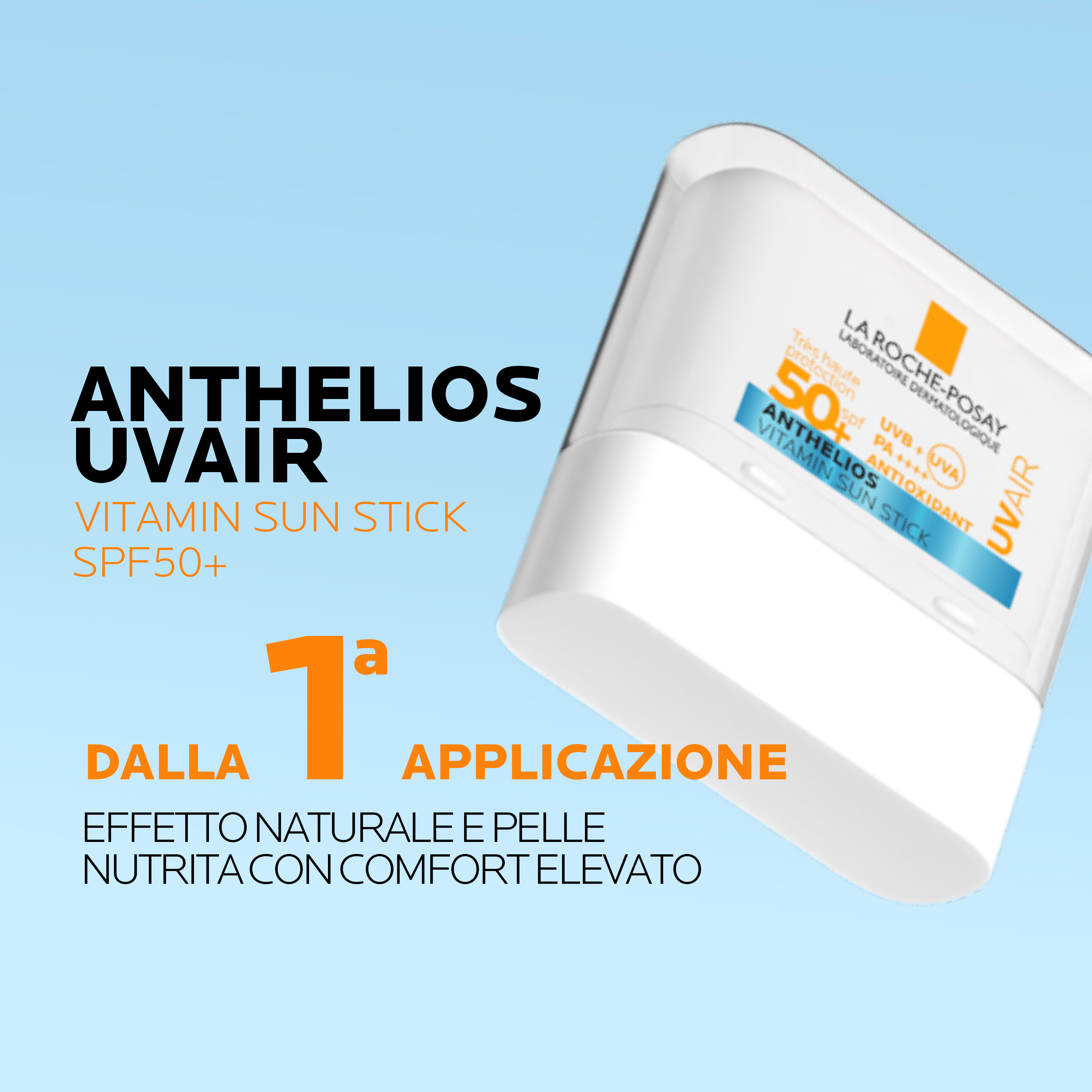 La Roche-Posay - Anthelios Uvair Vitamin Sun Stick SPF50+ Stick Solare Viso 9 g