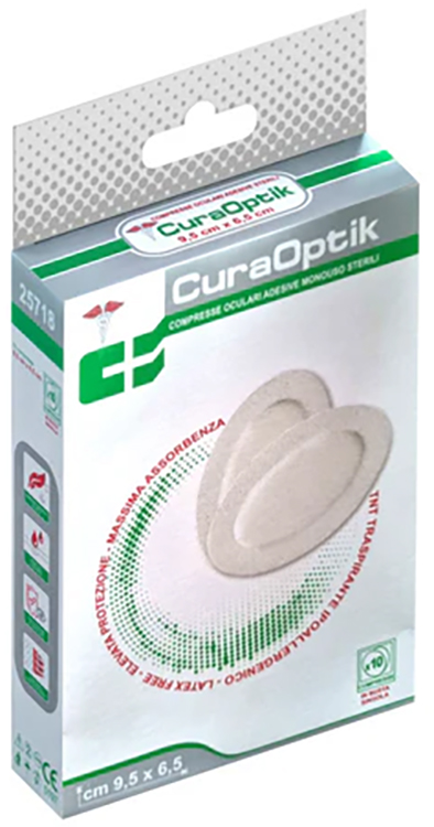 Europtik Compressa Ocul Sterile 10 Pezzi