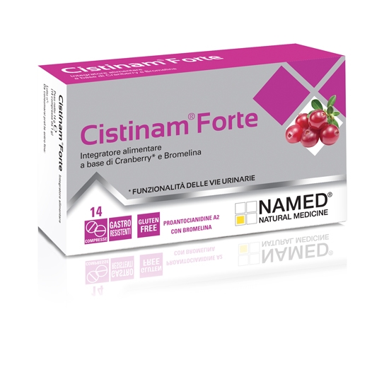 Cistinam Forte - Integratore per la funzionalità delle vie urinarie - 14 compresse