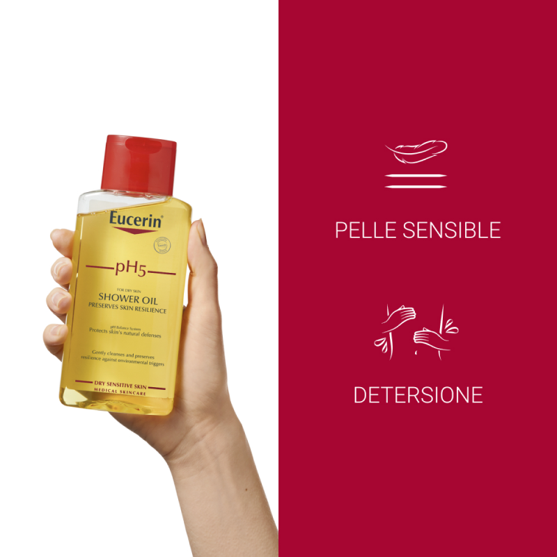 Eucerin pH5 Olio Doccia ricco per uso quotidiano 200ml