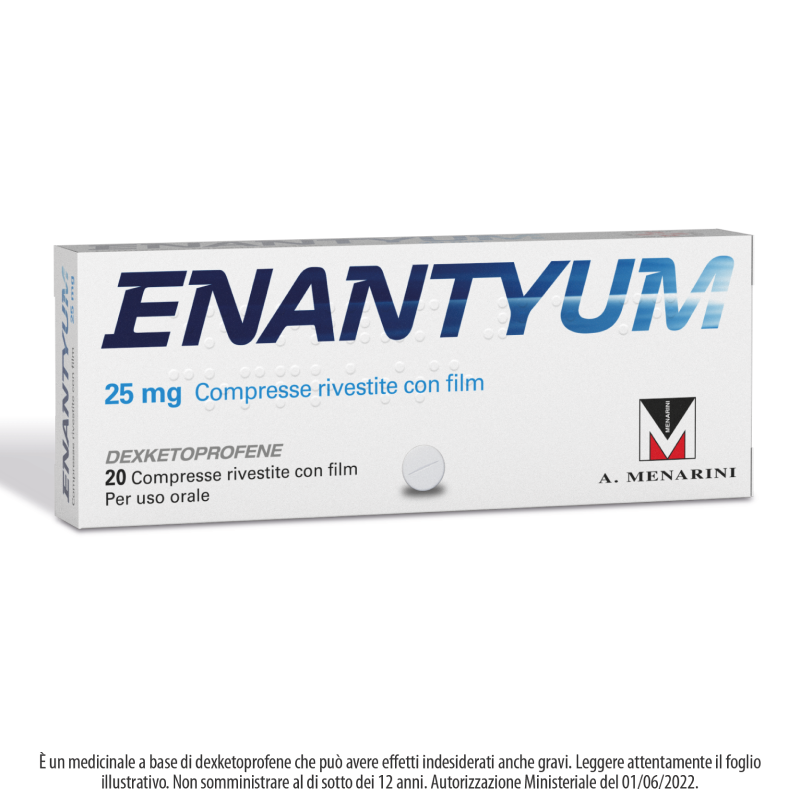 Enantyum - 20 Compresse Rivestite - 25 mg Enantyum - 20 Compresse Rivestite - 25 mg