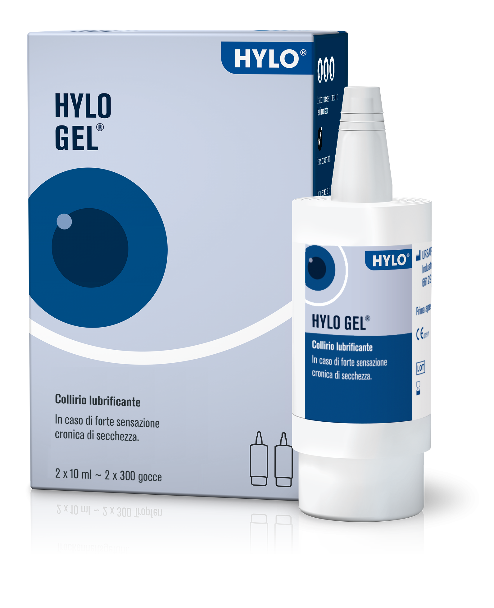 HYLO GEL COLLIRIO 2FL 10ML
