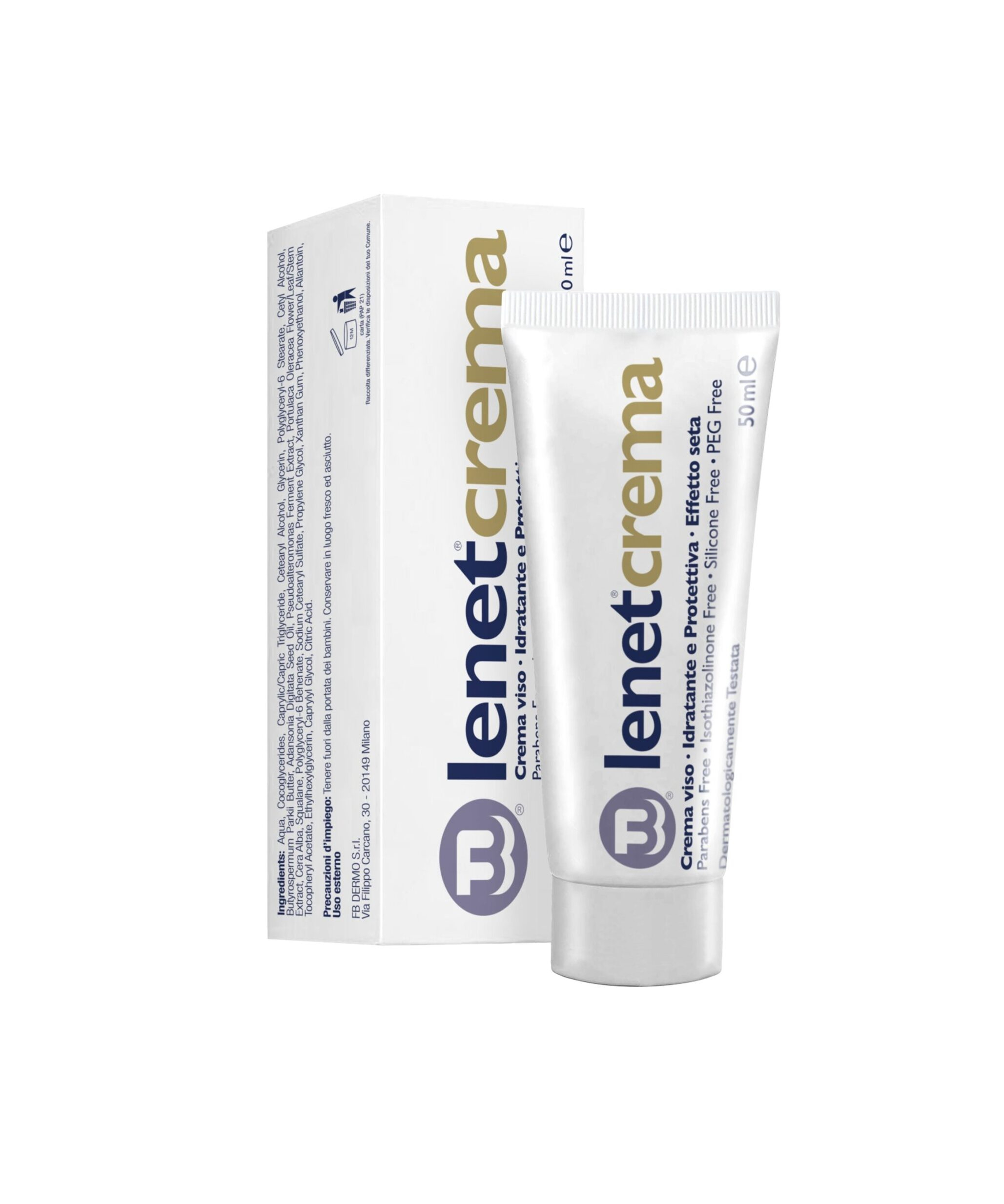 Lenet Crema Viso Idratante 50 ml