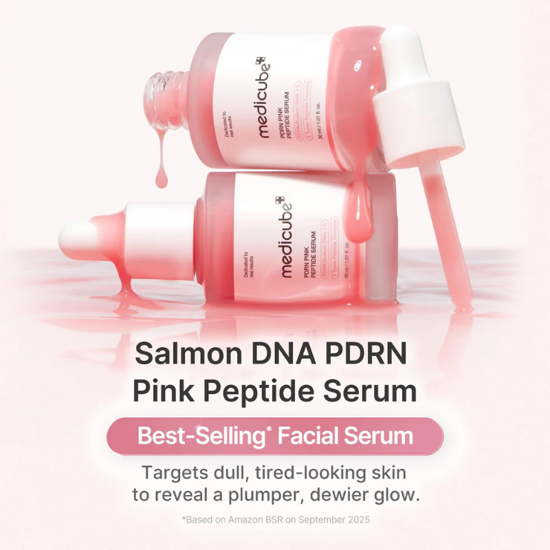 Medicube Pdrn Pink Peptide Serum - Siero Anti-Age Viso 30 ml