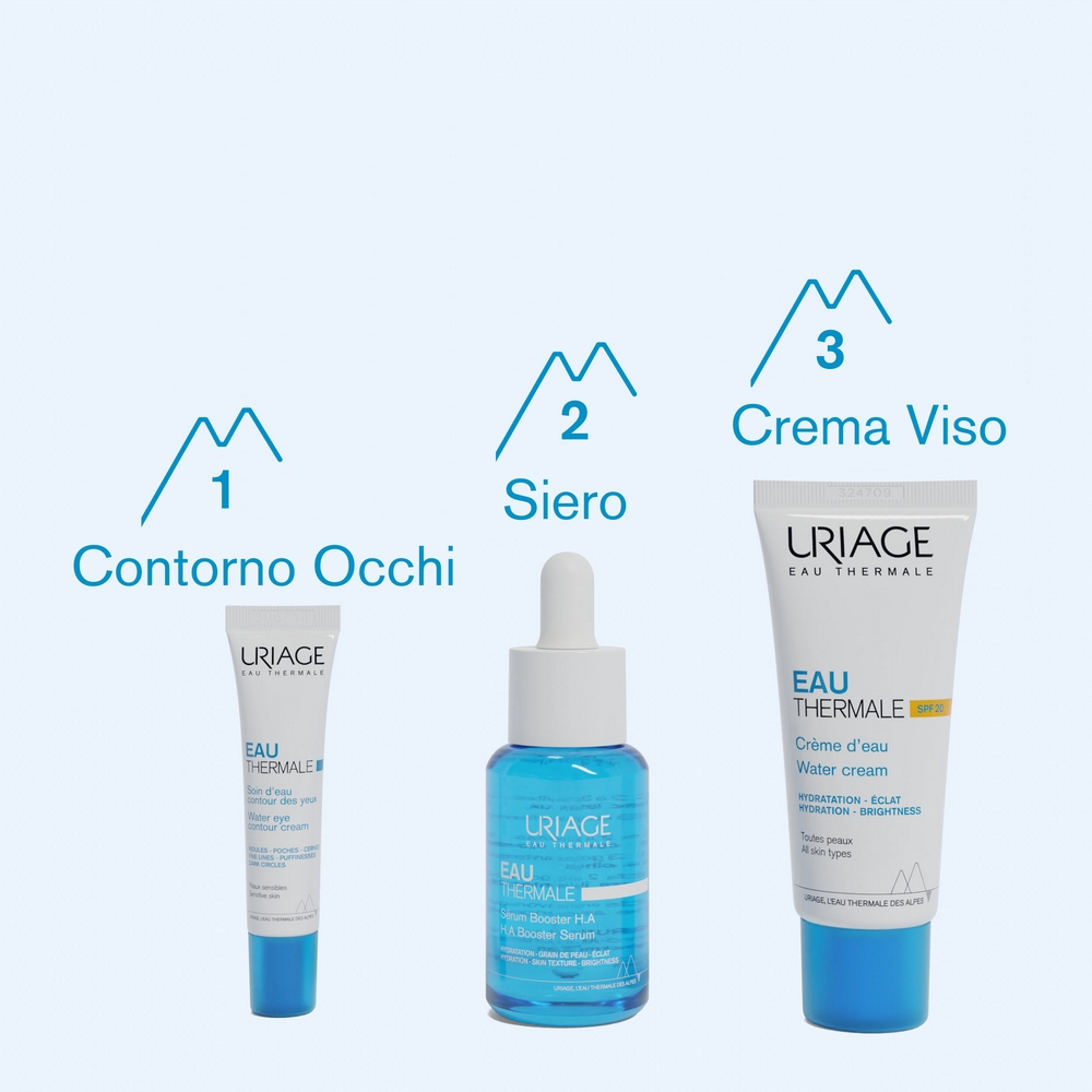 Uriage Eau Thermale Crema Leggera all'Acqua SPF20 Idratante Viso 40 ml Uriage Eau Thermale Crema Leggera all'Acqua SPF20 Idratante Viso 40 ml