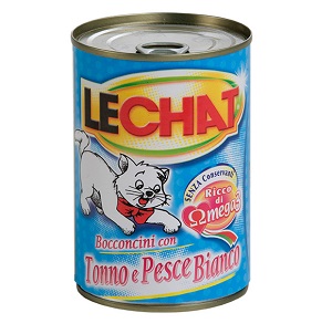 LECHAT GATTO TONNO E PESCE BIANCO 720GR (lattina)