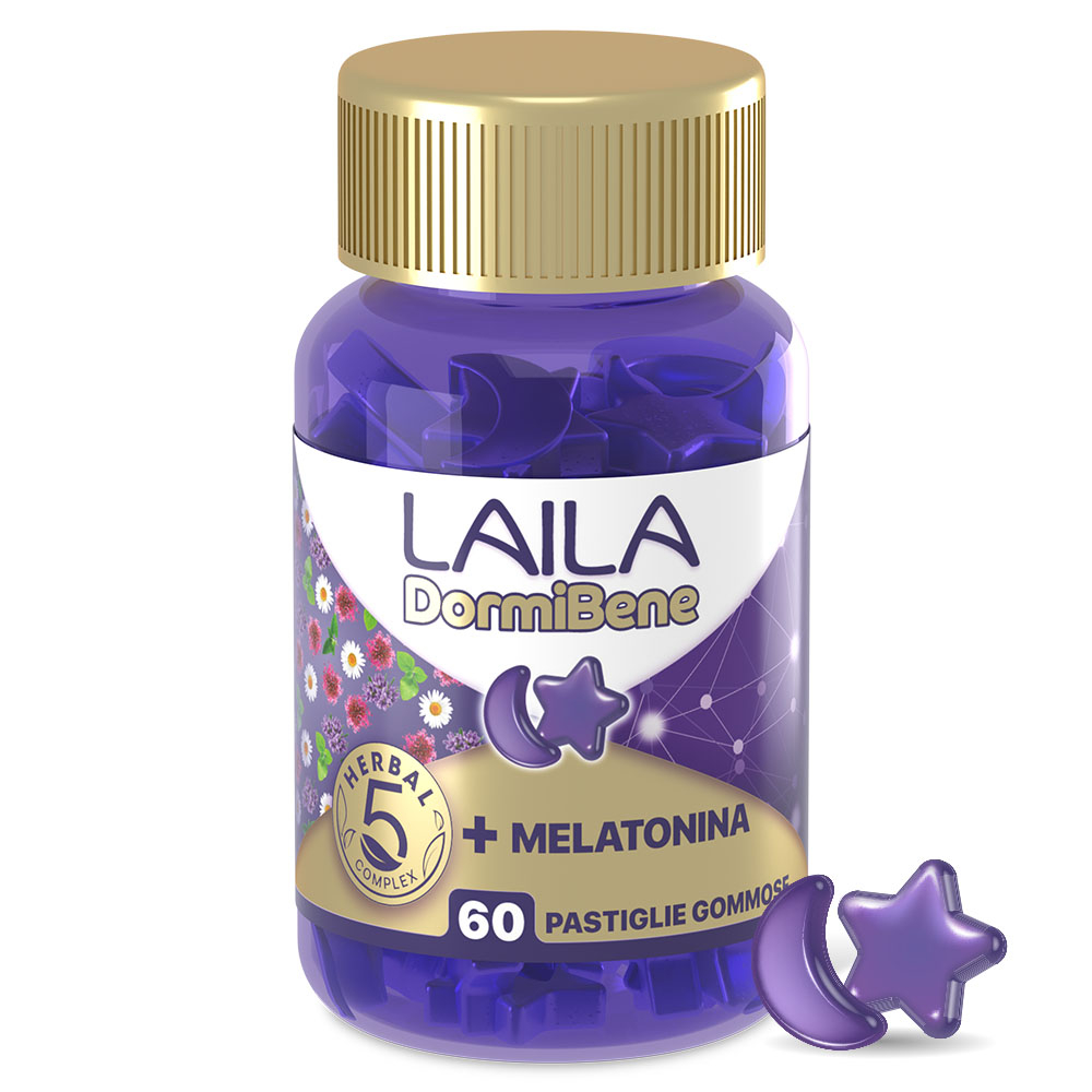 Laila DormiBene per il sonno 60 pastiglie gommose -SCADENZA SETTEMBRE 2025 Laila DormiBene per il sonno 60 pastiglie gommose -SCADENZA SETTEMBRE 2025