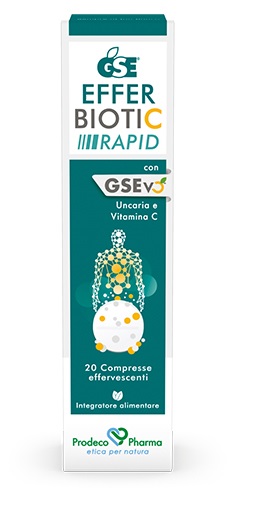 GSE Efferbiotic Rapid 20 Cpr