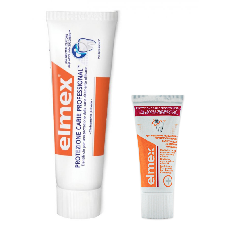 Elmex Protezione Carie Professional - Dentifricio anti-carie 75 ml