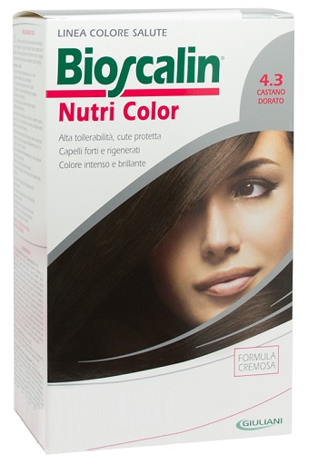 Bioscalin Nutri Color 4.3 Castano Dorato Trattamento Colorante Bioscalin Nutri Color 4.3 Castano Dorato Trattamento Colorante
