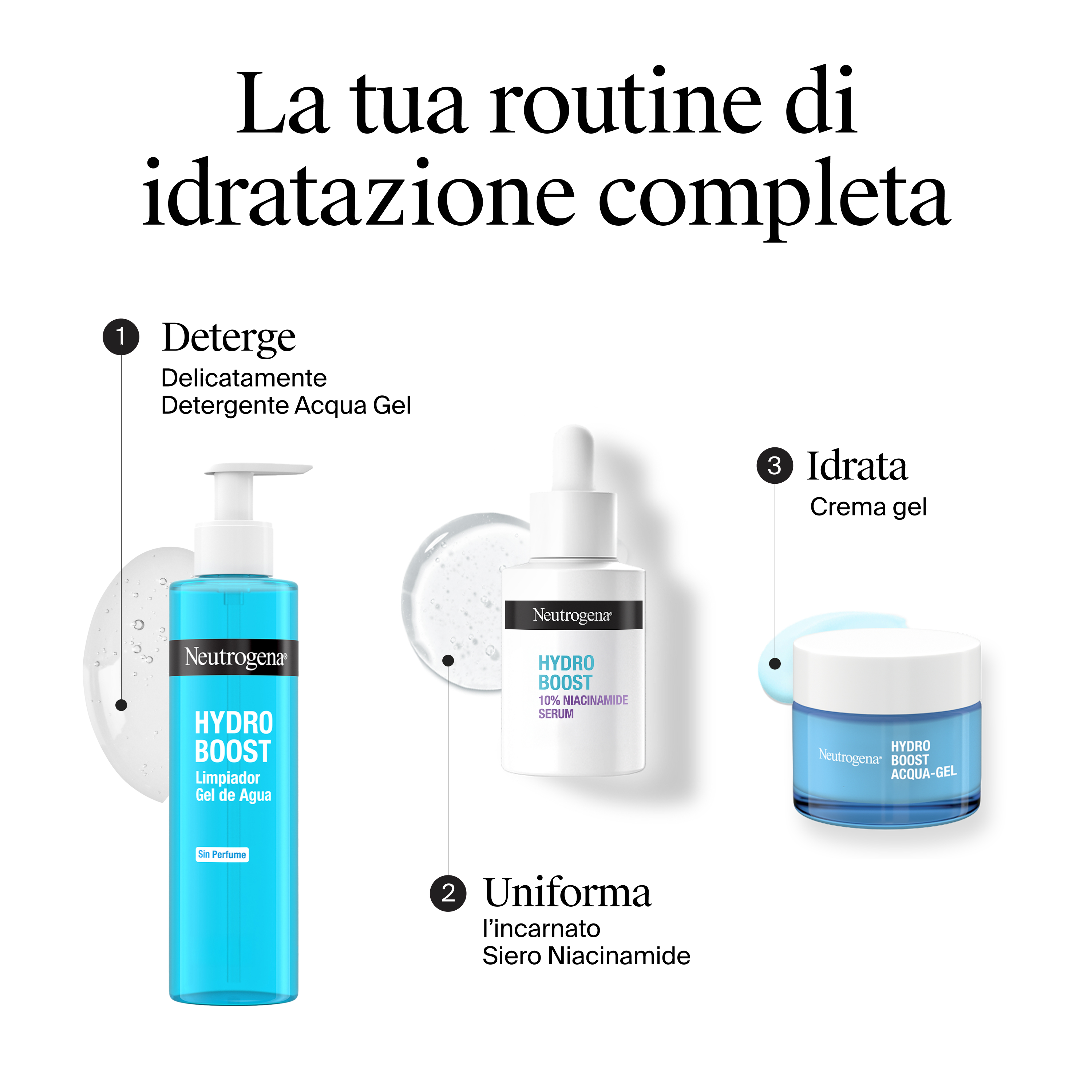 Neutrogena Hydro Boost - Siero Esfoliante Idratante Viso 30 ml
