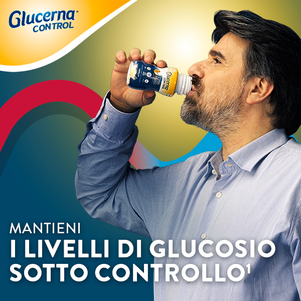 Glucerna Control, equilibrio glicemico, pasto sostitutivo per il controllo del peso, drink gusto vaniglia - 4x200ml