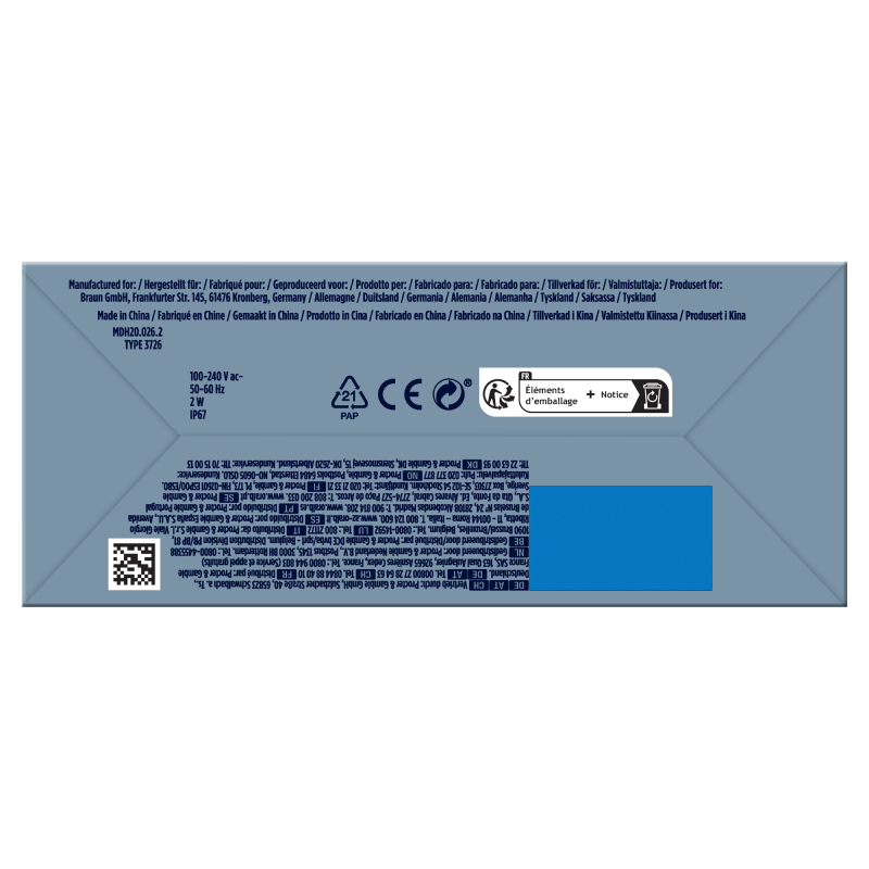 Oral-B Idropulsore Portatile Aquacare con Tecnologia Oxyjet. 1 Idropulsore