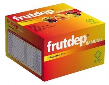 Frutdep Immuno - Integratore per il sistema immunitario - 20 flaconcini