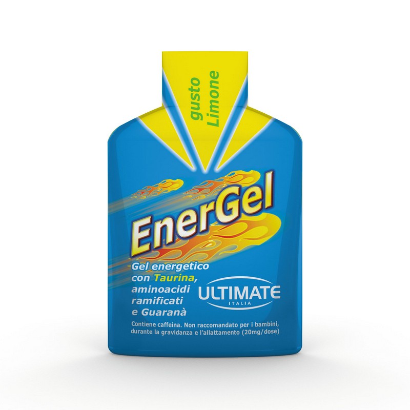 Ultimate Italia Energel Gusto Limone - Gel Energizzante 42 g