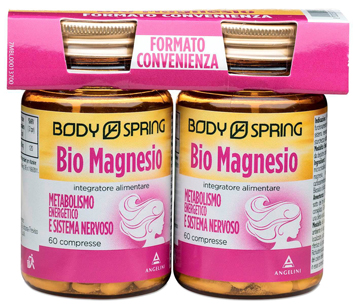 BODY SPRING BIPACK BIO MAGNESIO 60COMPRESSE confezione doppia 60 x 2