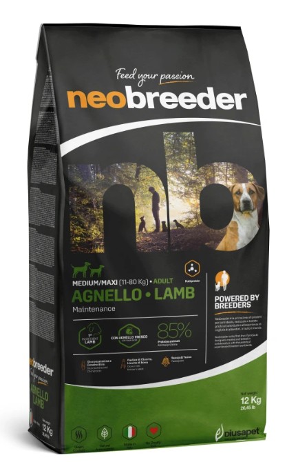 NEOBREEDER DOG ADULT LAMB MEDIUM MAXI KG 12 - P10247