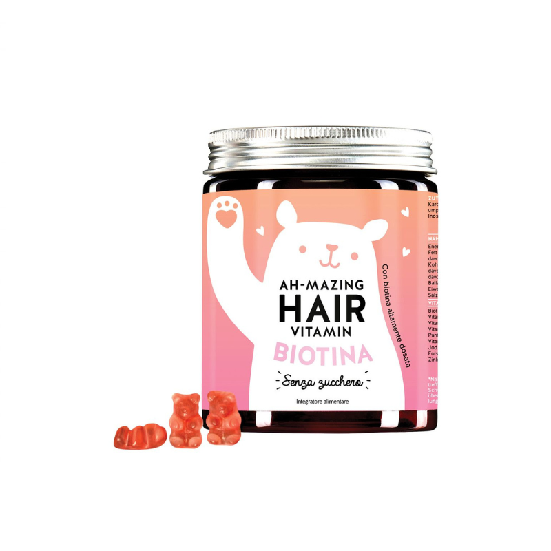 Bears With Benefits - Ah-Mazing Hair Vitamin 45 Orsetti - Integratore Per Capelli, Unghie E Pelle