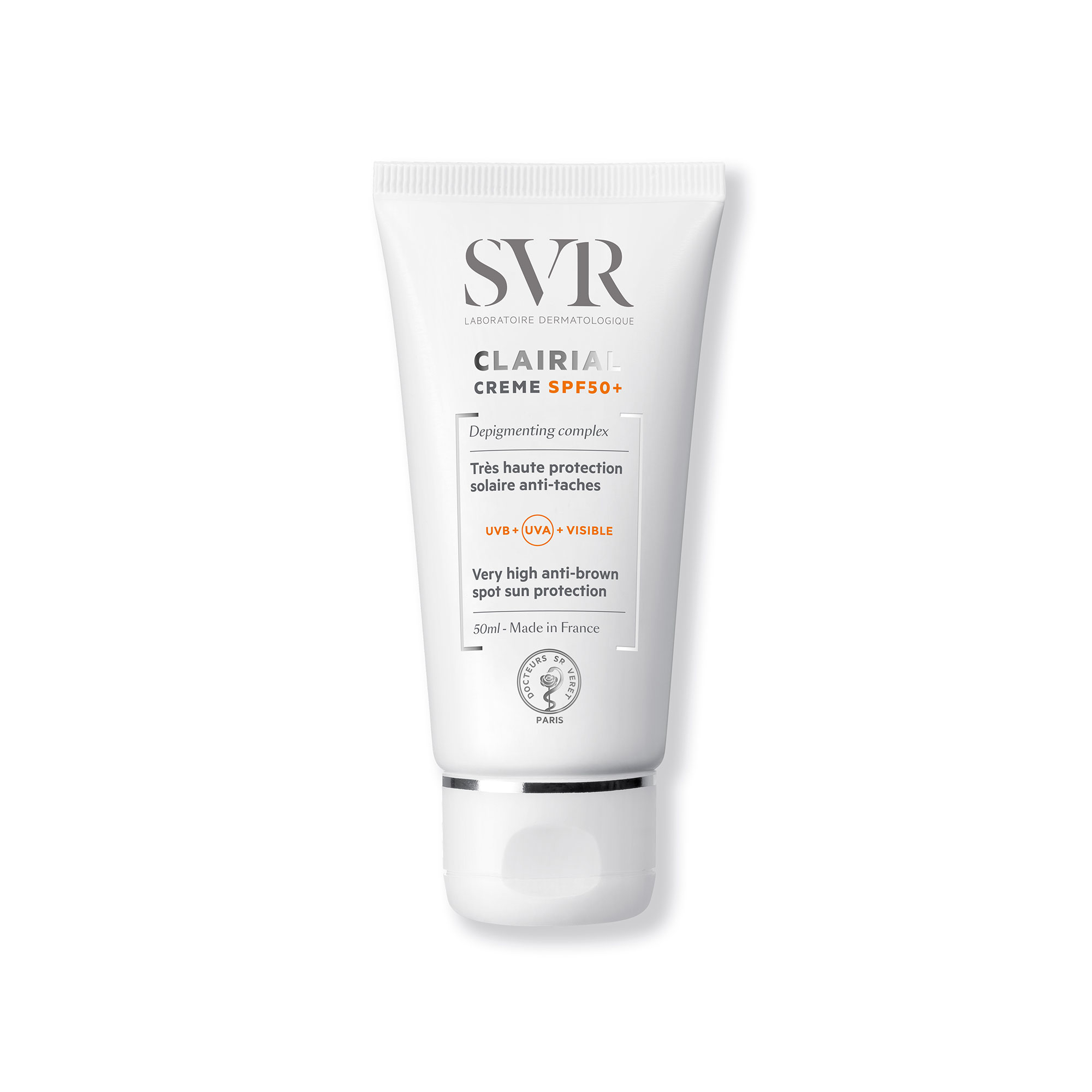 SVR Clairial Crema Solare Antimacchie SPF 50+ Protezione Viso 50 mL SVR Clairial Crema Solare Antimacchie SPF 50+ Protezione Viso 50 mL