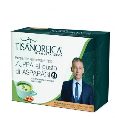 Tisanoreica Zuppa Gusto Asparagi 4 Preparati da 29.5g Tisanoreica Zuppa Gusto Asparagi 4 Preparati da 29.5g