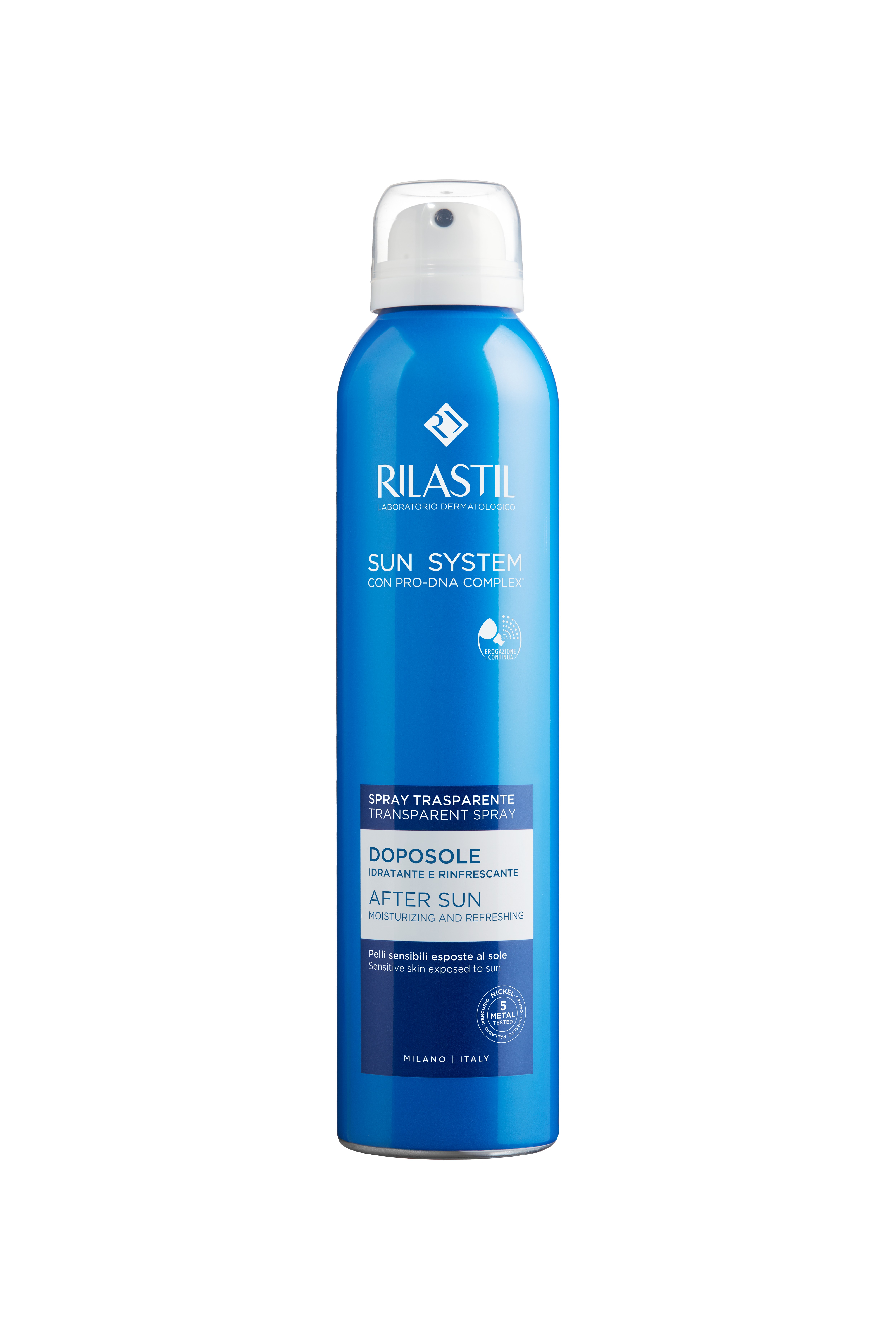 Rilastil Sun System - Spray Trasparente Doposole Idratante E Rinfrescante 200 ml