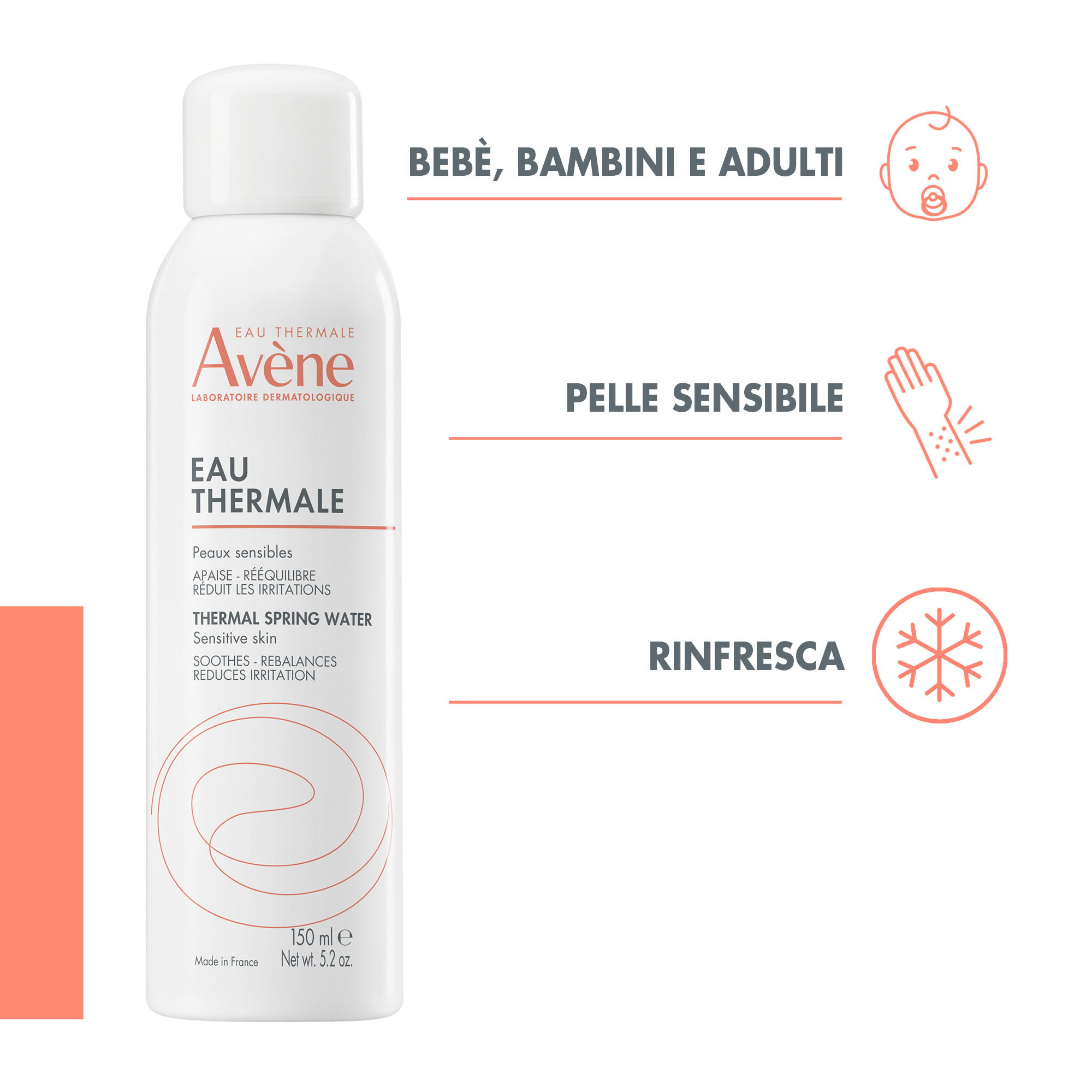 Avène Eau Thermale - Acqua Termale Spray - 150 ml
