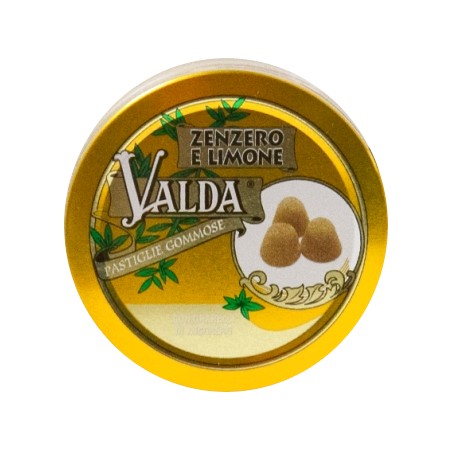 Valda Zenzero e Limone Pastiglie Per La Gola 50 g Valda Zenzero e Limone Pastiglie Per La Gola 50 g