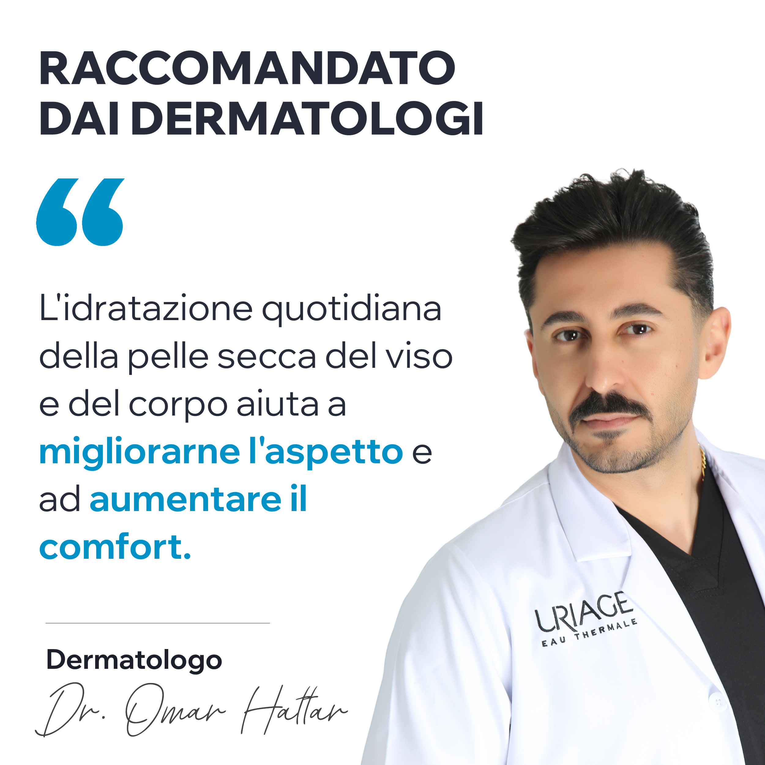 Uriage Eau Thermale - Crema Idratante Intensiva Viso Per Pelle Secca E Sensibile 40 ml