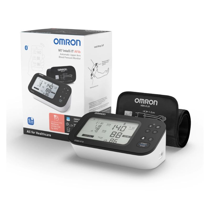 Omron - M7 Intelli IT AFib - Misuratore Pressione Da Braccio