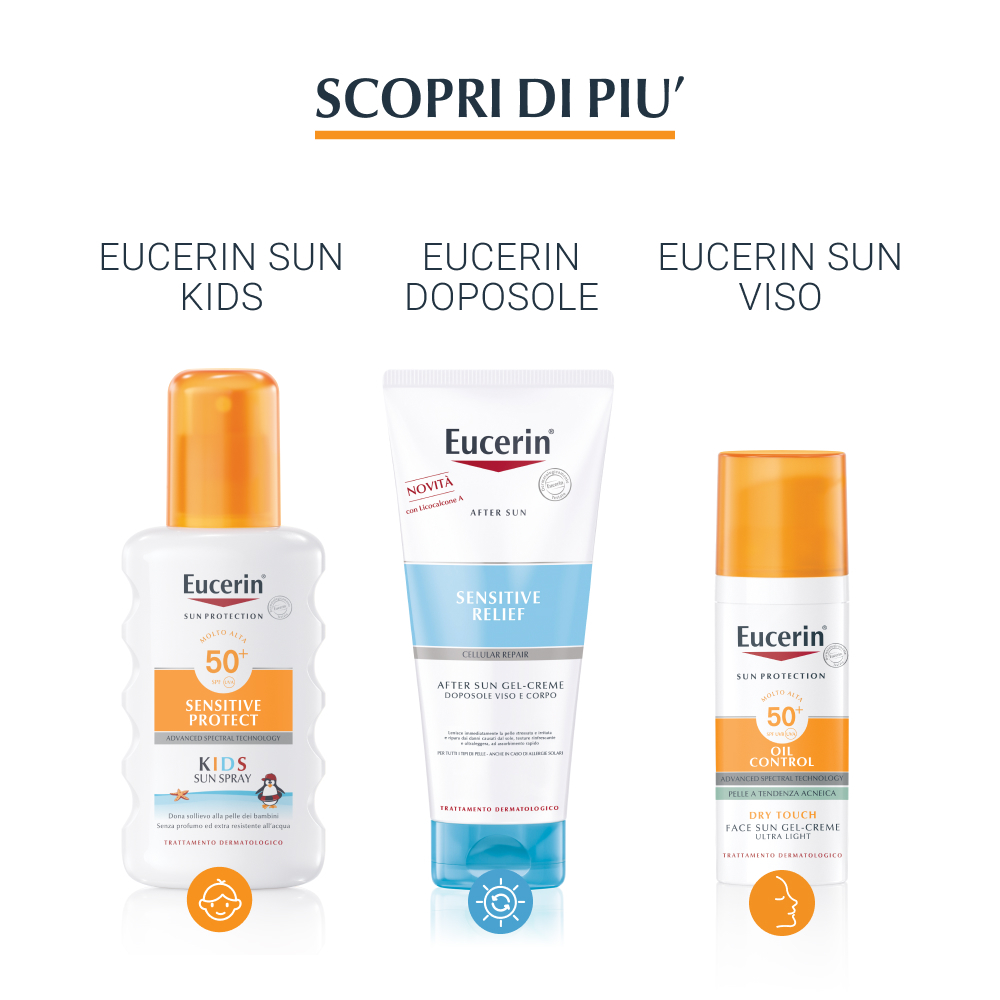 Eucerin Sun Spray Solare Trasperente Corpo SPF30 200mL