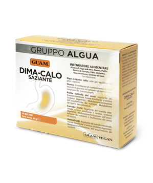 GUAM GRUPPO ALGUA DIMA-CALO INTEGRATORE SAZIANTE 20 BUSTINE