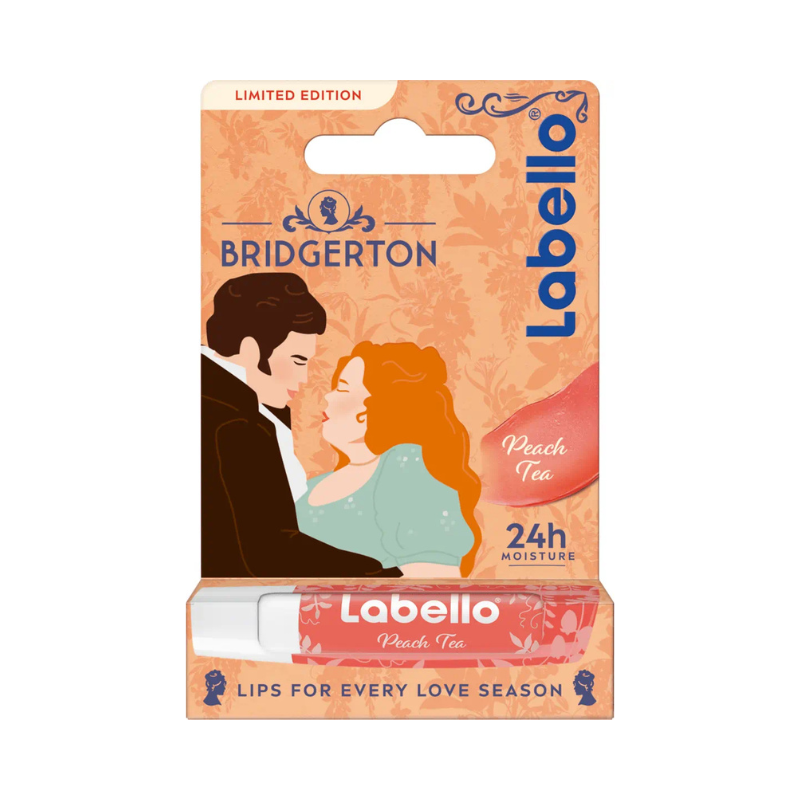 Labello - Limited Edition Bridgerton - Balsamo Labbra Peach Tea 4,8 g