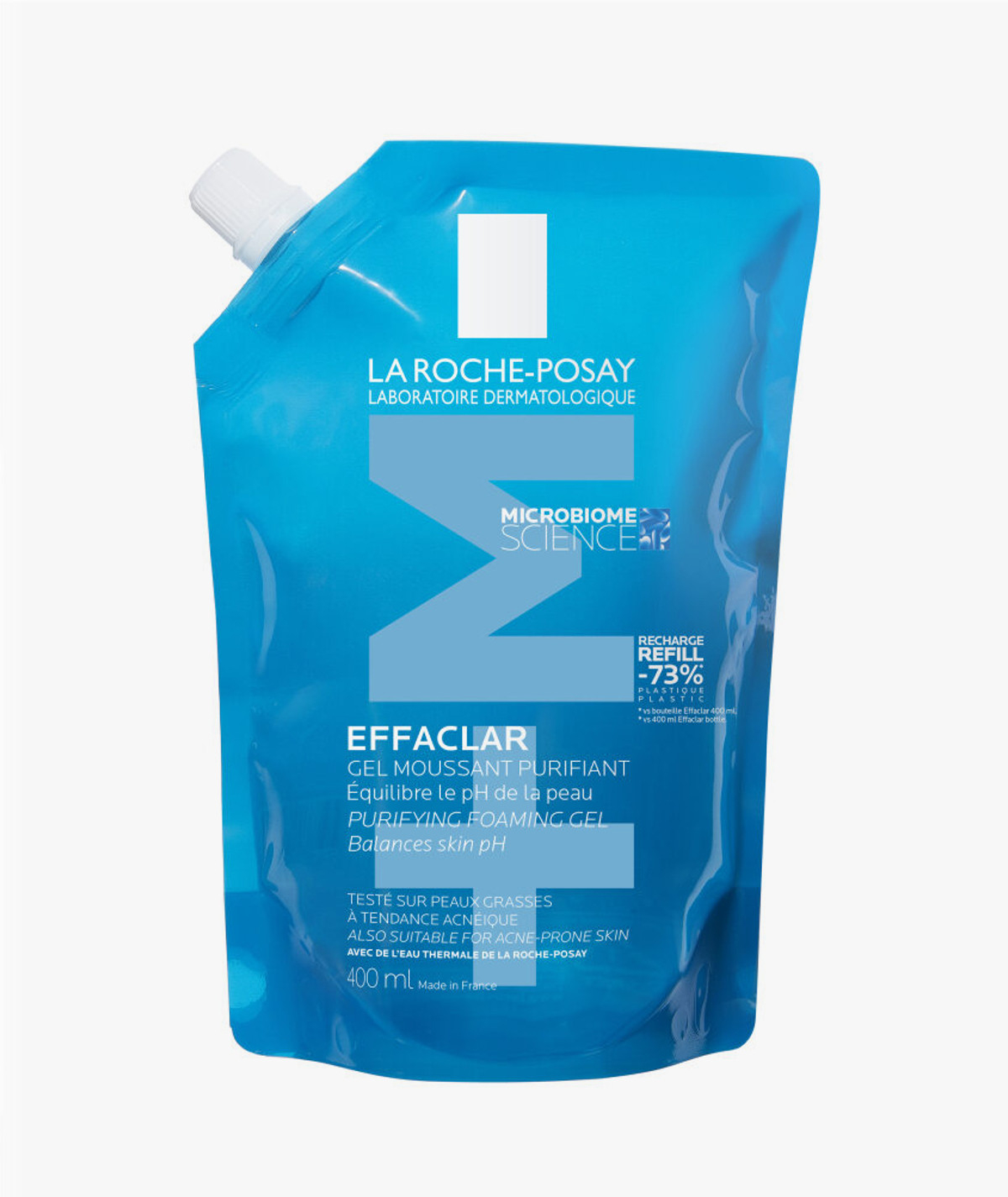 La Roche-Posay Effaclar Cleansing Gel +M Refill 400 ml La Roche-Posay Effaclar Cleansing Gel +M Refill 400 ml