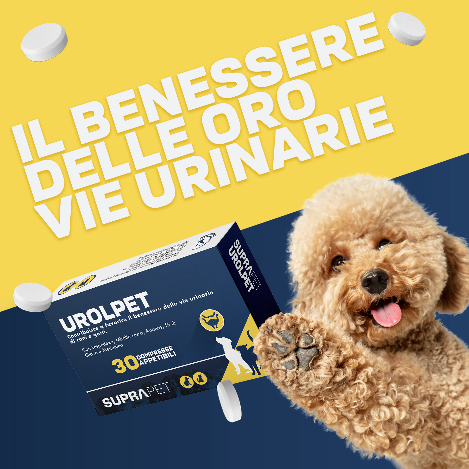 Suprapet urolpet 30 compresse