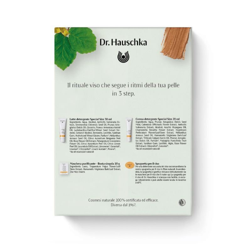 Dr Hauschka Discovery Kit Viso Detersione Profonda Pelle Mista 4 Pezzi